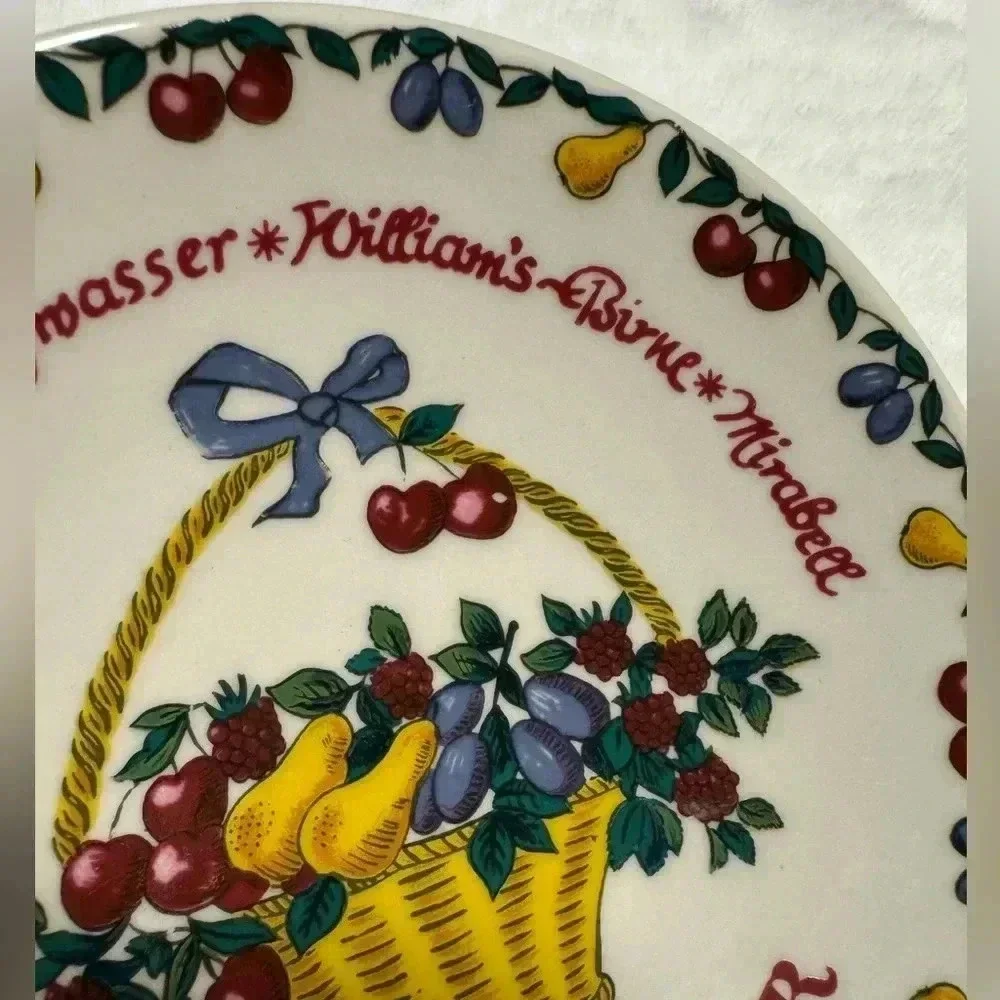 Vintage Schladerer German Liqueur Advertising Dish Bavarian Trinket Tray Dish